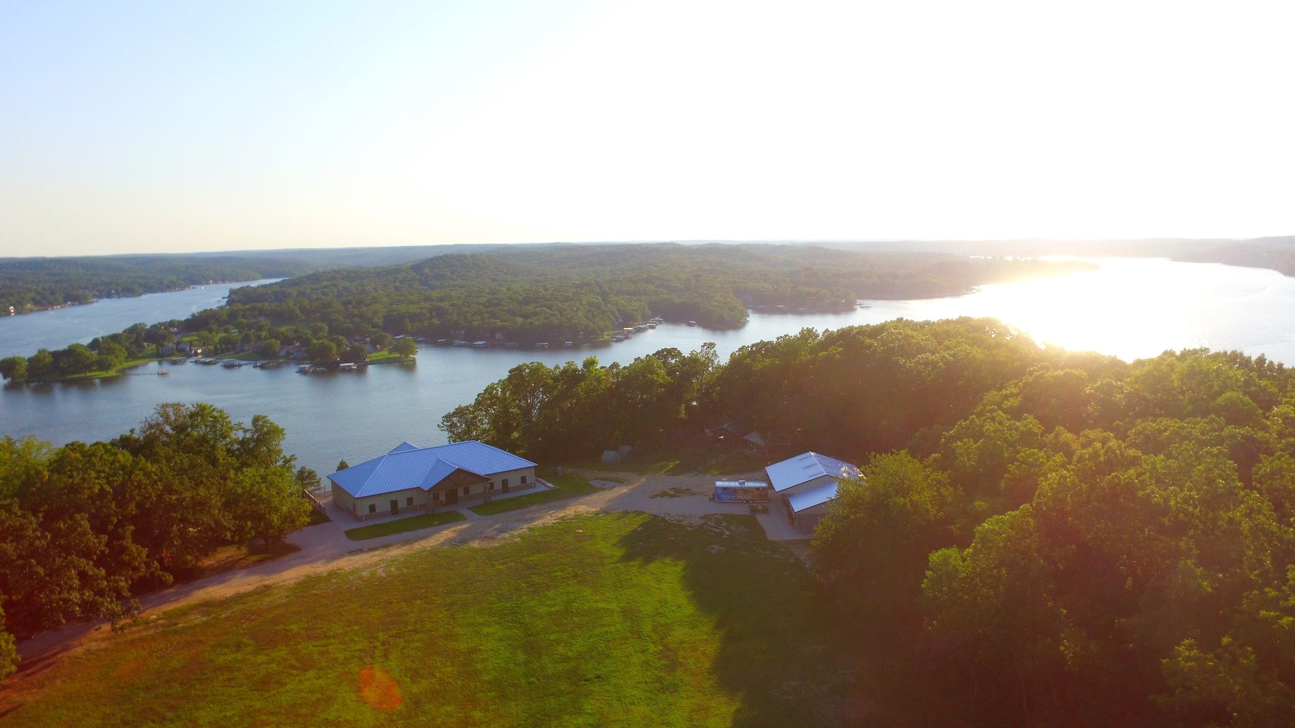 Scouts at summer camp at Lake of the Ozarks Scout Reservation